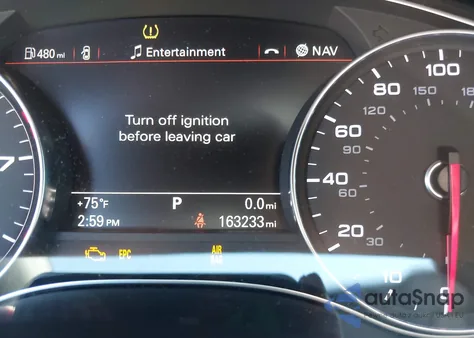 2013 Audi A6 3.0T Premium from USA, damaged, VIN WAUHGAFC8DN089330